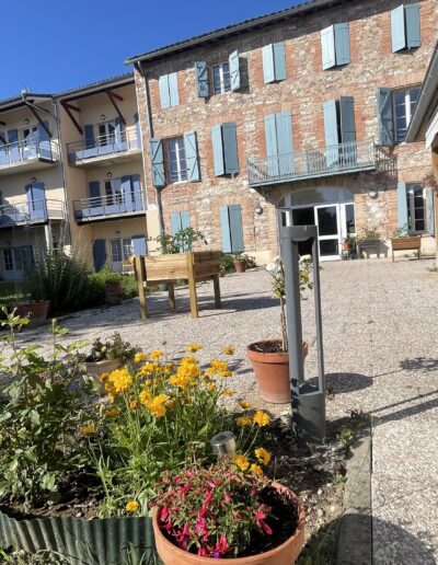 côté jardin résidence séniors Foucaud
